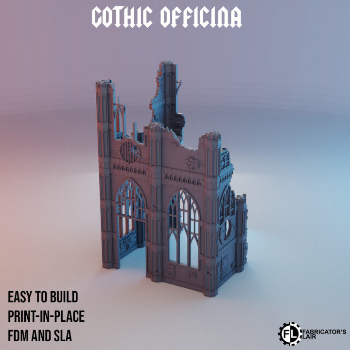 Gothic Ruins Set 1 | Gothic Sector Templaris | Fabricators Lair