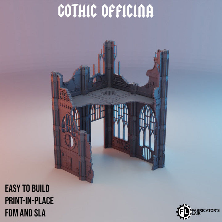 Gothic Ruins Set 1 | Gothic Sector Templaris | Fabricators Lair
