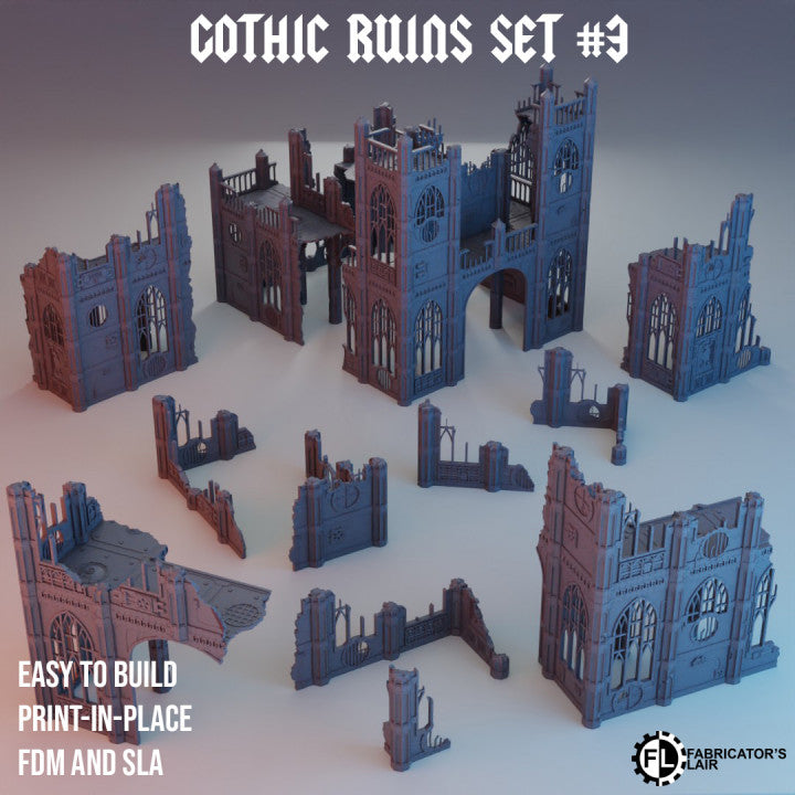 Gothic Ruins Set 3 | Gothic Sector Templaris | Fabricators Lair
