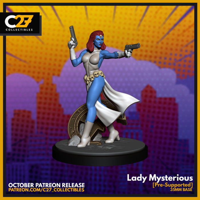 Lady Mysterious | Heroes | Sci-Fi Miniature | C27 Studio