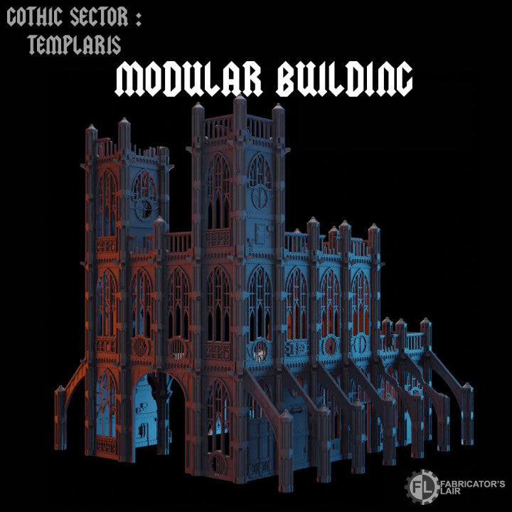 Modular Cathedral Building System | Gothic Sector Templaris | Fabricators Lair