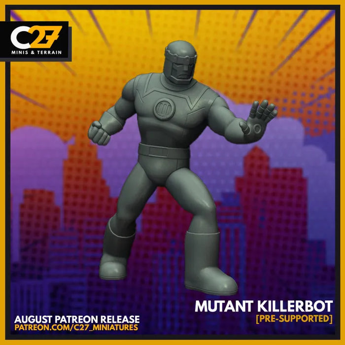 Mutant Killerbot | Heroes | Sci-Fi Miniature | C27 Studio