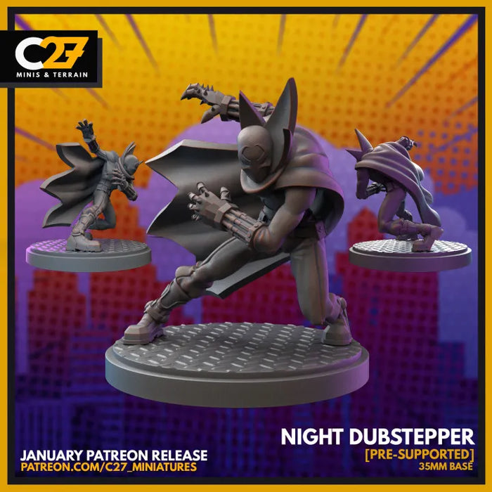 Night Dubstepper | Heroes | Sci-Fi Miniature | C27 Studio