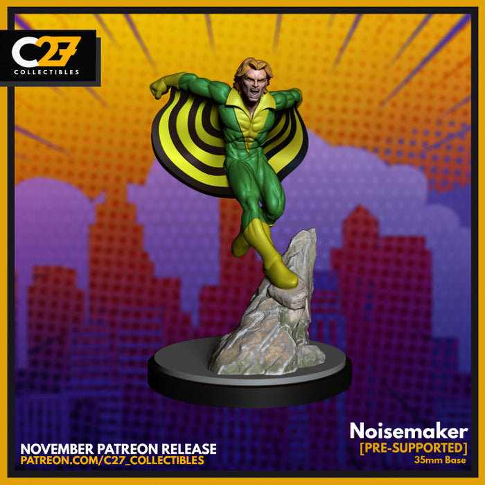 Noisemaker | Heroes | Sci-Fi Miniature | C27 Studio