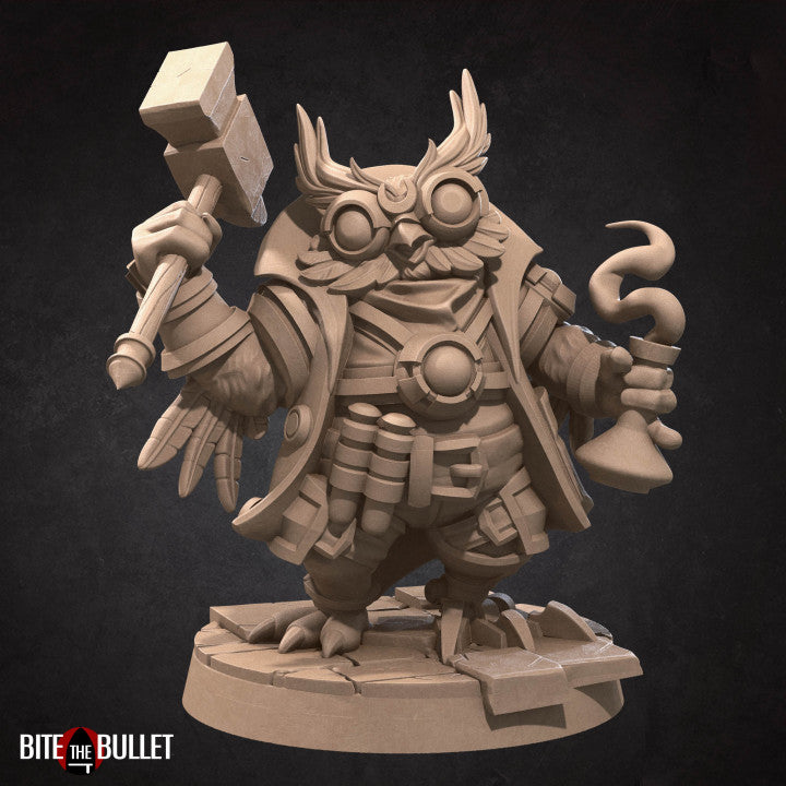Artificer C | Owlfolk Miniatures | Bite the Bullet TabletopXtra