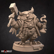 Artificer D | Owlfolk Miniatures | Bite the Bullet TabletopXtra