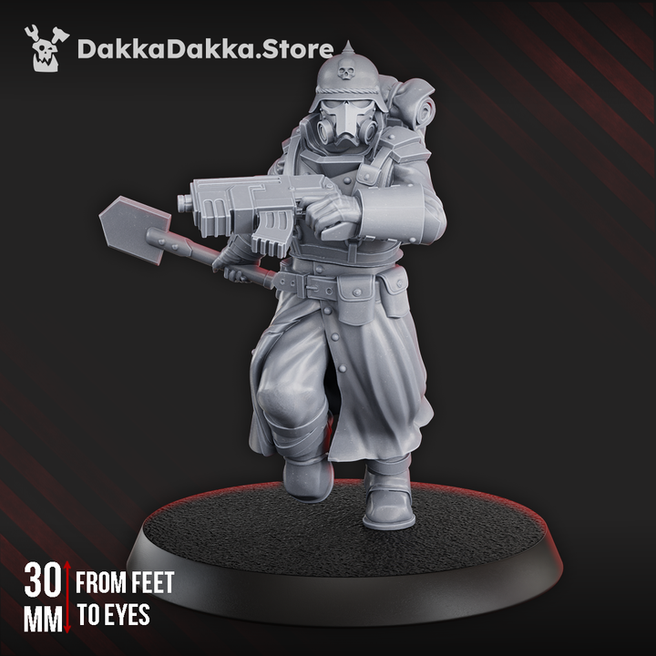 FREE STL: 2nd Death Division commander