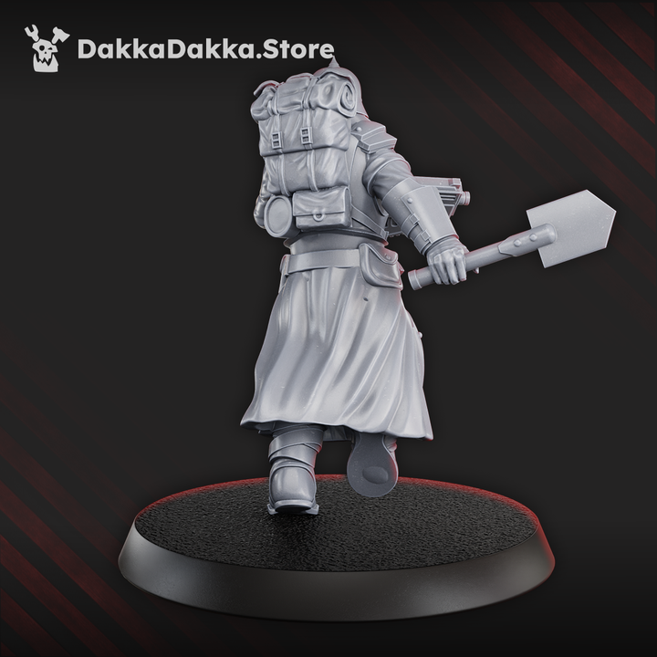 FREE STL: 2nd Death Division commander