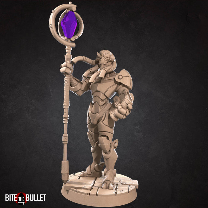 Wizard C | Warforged | Fantasy Miniature | Bite the Bullet