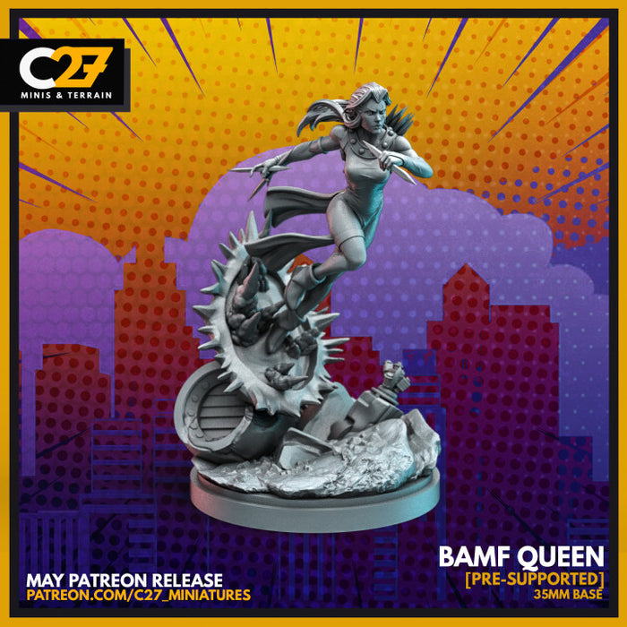Bamf Queen | Heroes | Sci-Fi Miniature | C27 Studio