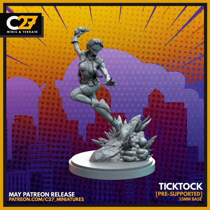 Tick Tock | Heroes | Sci-Fi Miniature | C27 Studio