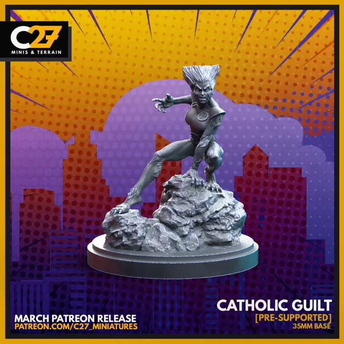 Catholic Guilt | Heroes | Sci-Fi Miniature | C27 Studio