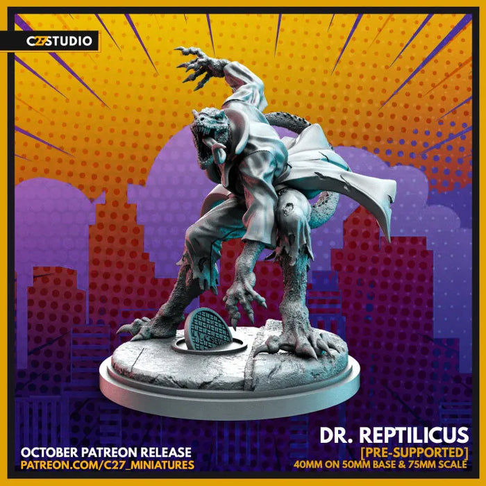 Dr. Reptilicus | Heroes | Sci-Fi Miniature | C27 Studio