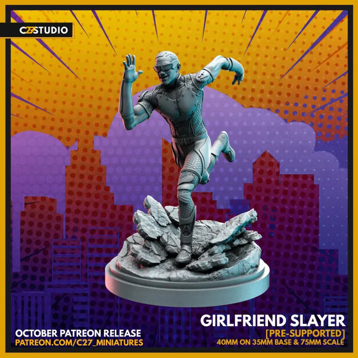 Girlfriend Slayer | Heroes | Sci-Fi Miniature | C27 Studio