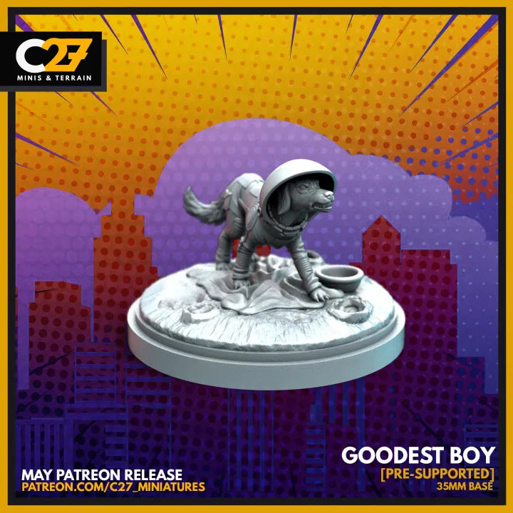 Goodest Boy | Heroes | Sci-Fi Miniature | C27 Studio