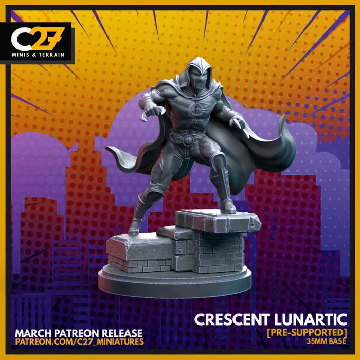 Crescent Lunartic | Heroes | Sci-Fi Miniature | C27 Studio