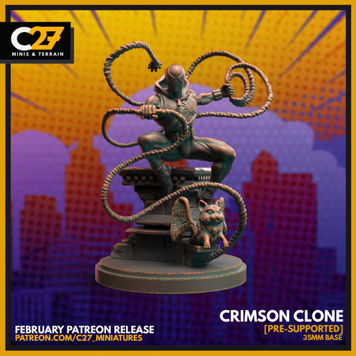 Crimson Clone | Heroes | Sci-Fi Miniature | C27 Studio