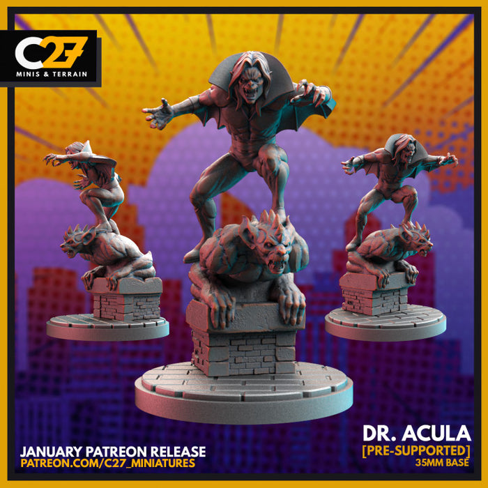 Dr. Acula | Heroes | Sci-Fi Miniature | C27 Studio
