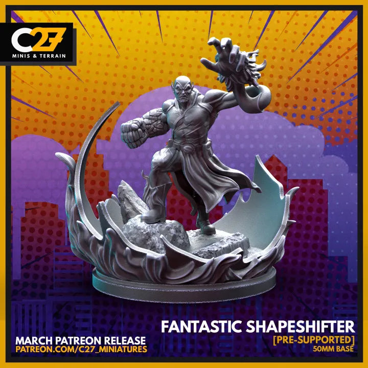 Fantastic Shapeshifter | Heroes | Sci-Fi Miniature | C27 Studio
