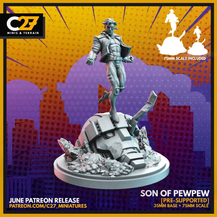 Son of Pew Pew | Heroes | Sci-Fi Miniature | C27 Studio