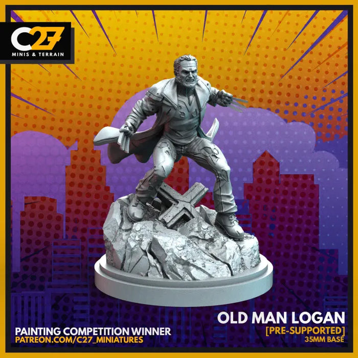 Old Claws Man | Heroes | Sci-Fi Miniature | C27 Studio