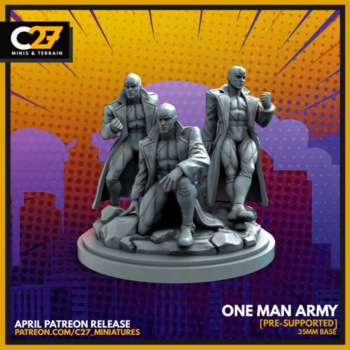 One Man Army | Heroes | Sci-Fi Miniature | C27 Studio