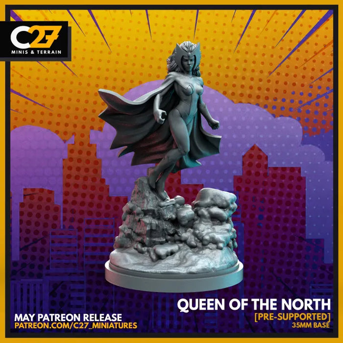 Queen of the North | Heroes | Sci-Fi Miniature | C27 Studio