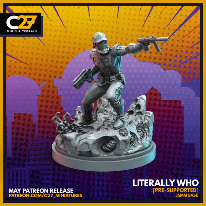 Literally Who | Heroes | Sci-Fi Miniature | C27 Studio