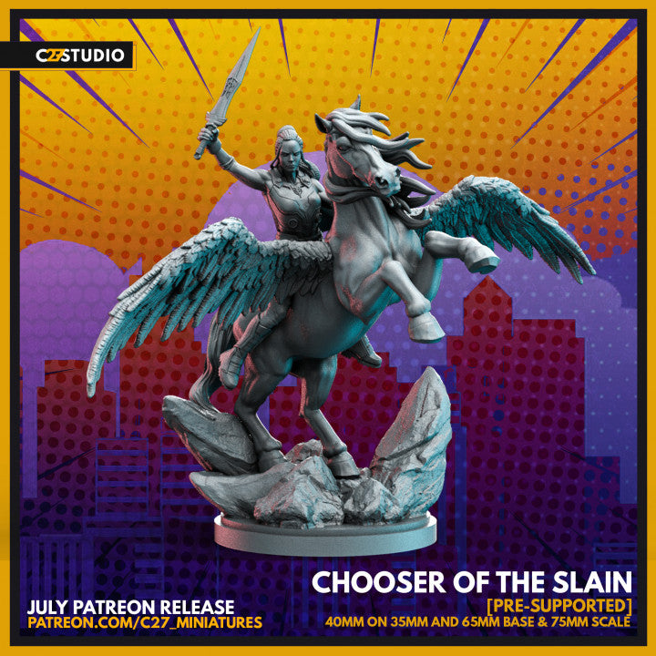 Chooser of the Slain | Heroes | Sci-Fi Miniature | C27 Studio