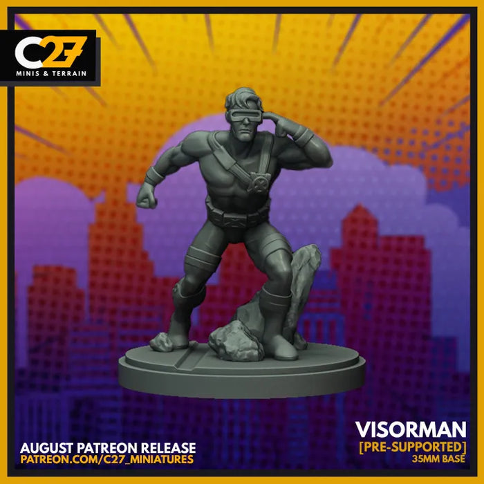 Visorman | Heroes | Sci-Fi Miniature | C27 Studio