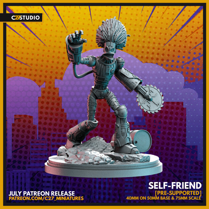 Self-Friend | Heroes | Sci-Fi Miniature | C27 Studio