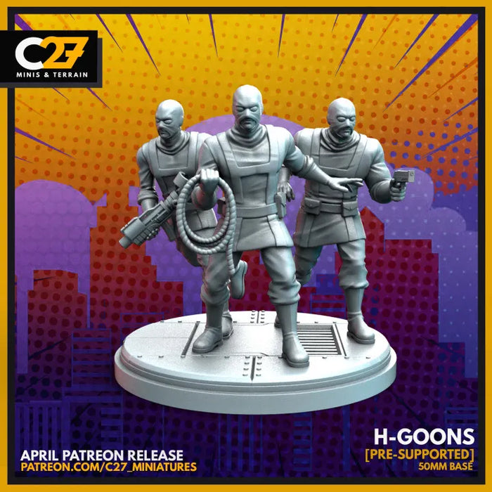 H-Goons | Heroes | Sci-Fi Miniature | C27 Studio