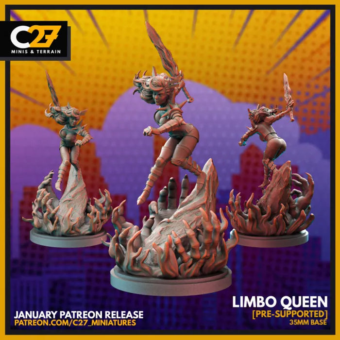 Limbo Queen | Heroes | Sci-Fi Miniature | C27 Studio