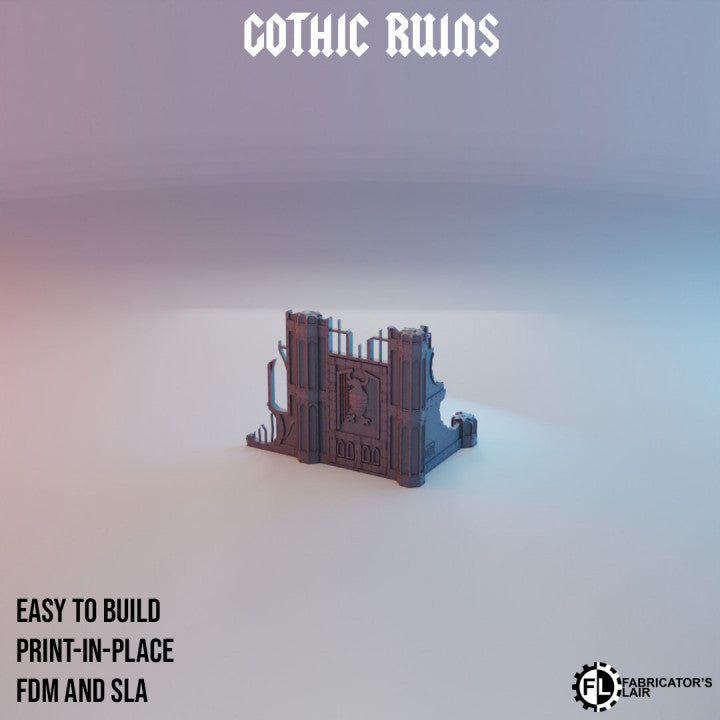 Gothic Ruins Set 1 | Gothic Sector Templaris | Fabricators Lair