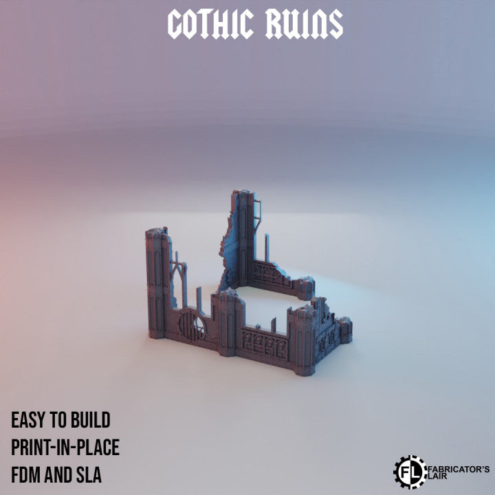 Gothic Ruins Set 1 | Gothic Sector Templaris | Fabricators Lair