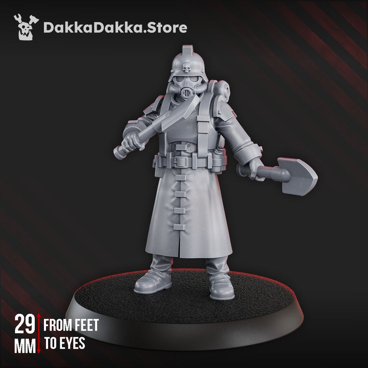 3rd Death Division Dual Shovel Warrior