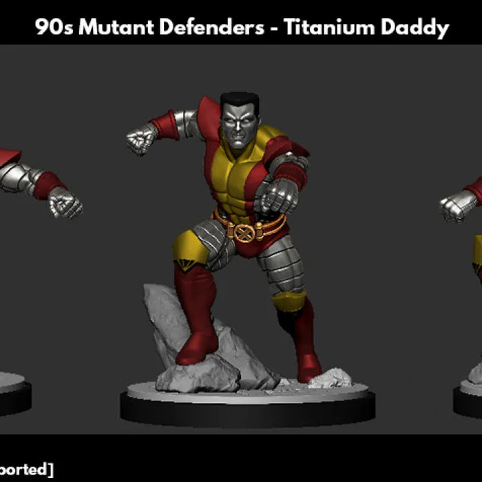 Titanium Daddy | Heroes | Sci-Fi Miniature | C27 Studio