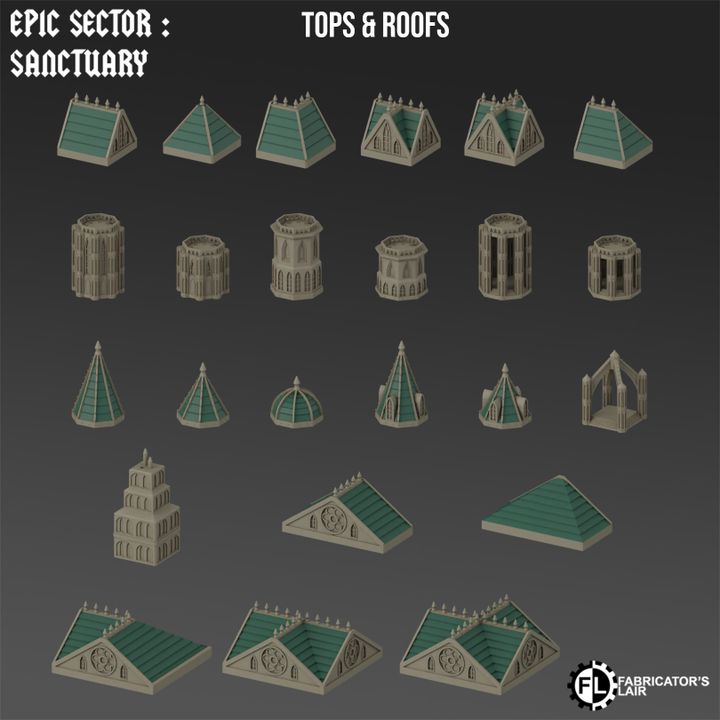 Sanctuary Building Modular System Kit | Epic Sector | Fabricators Lair