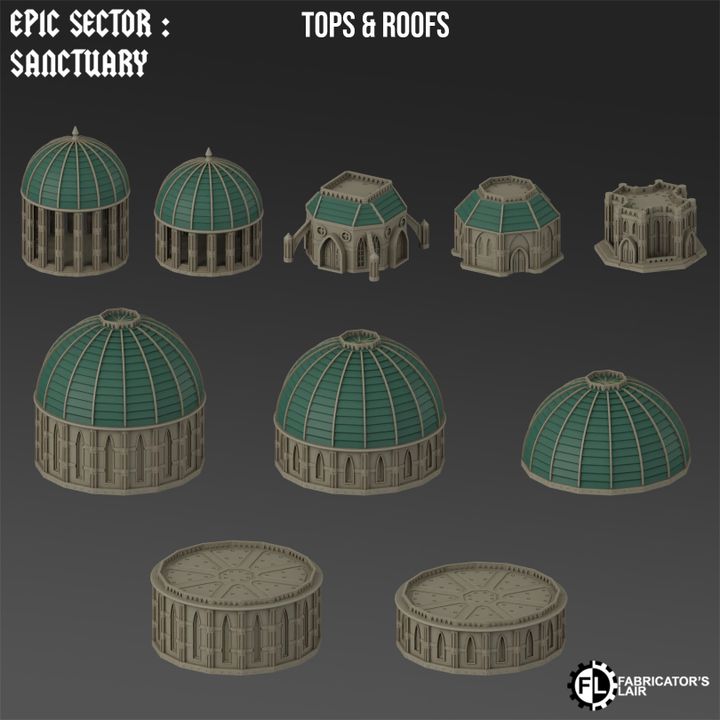 Sanctuary Building Modular System Kit | Epic Sector | Fabricators Lair