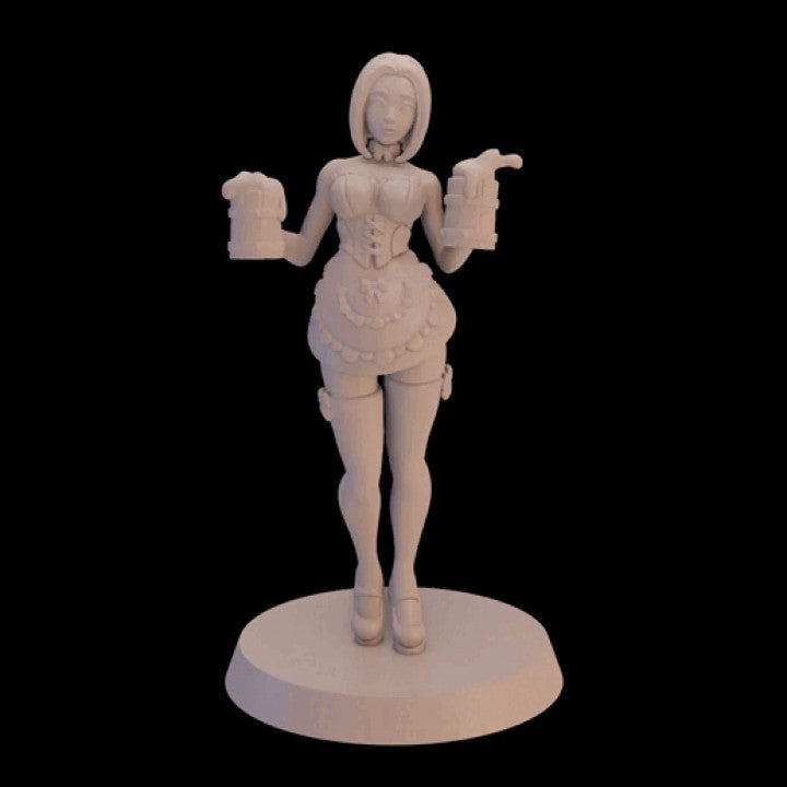 Fantasy Tavern bartender and waitress