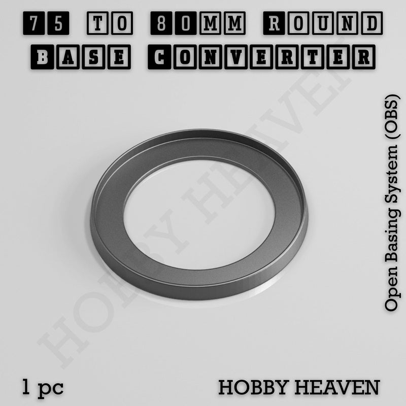 Round to Round Base Converters 3D Print Full Range