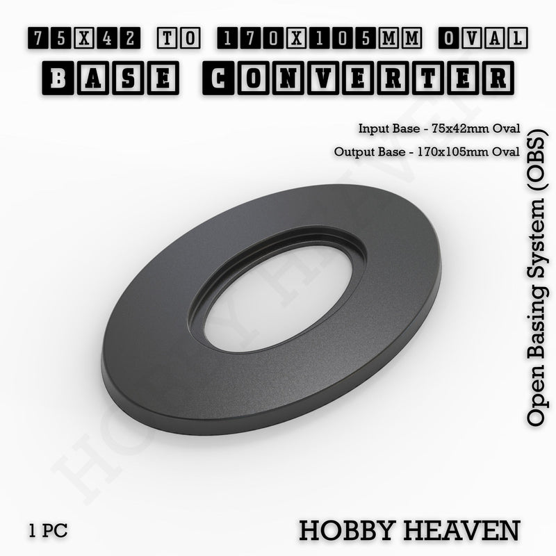 Oval To Oval Bases Size Converters 3d Print Full Range