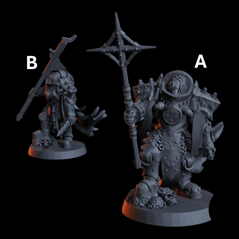 Naval Heretic Priest | Trench Grimdark | Diceverse