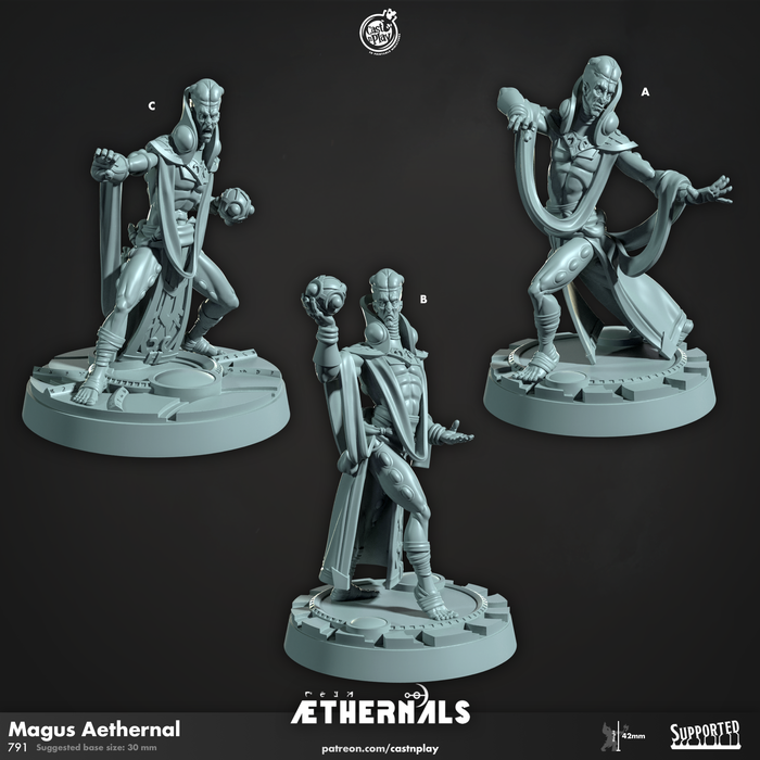 Magus Miniatures | Aethernals | Fantasy Miniature | Cast n Play