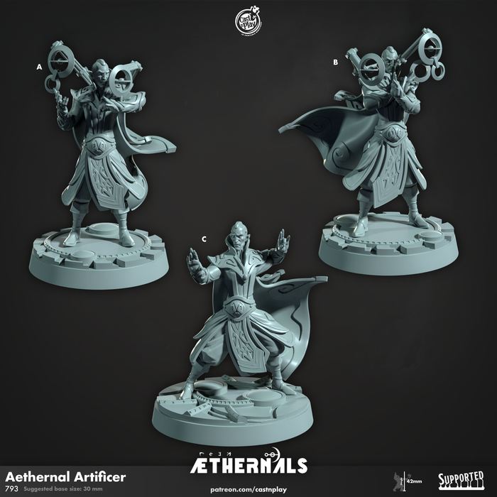 Artificer Miniatures | Aethernals | Fantasy Miniature | Cast n Play