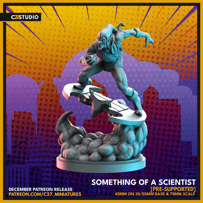 Something of a Scientist | Heroes | Sci-Fi Miniature | C27 Studio