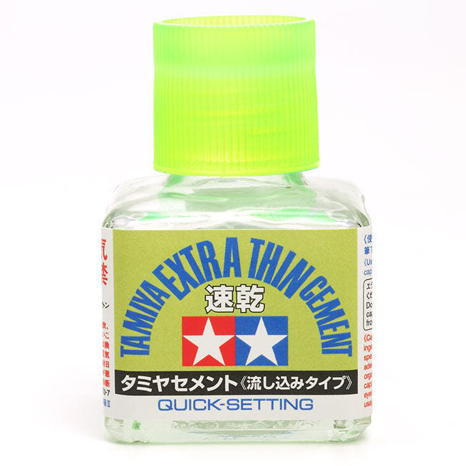 Tamiya Extra Thin Cement Quick Setting 40ml