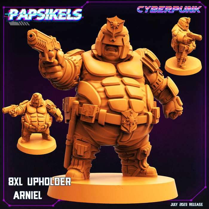 8XL Upholder Arniel | Cyberpunk | Sci-Fi Miniature | Papsikels