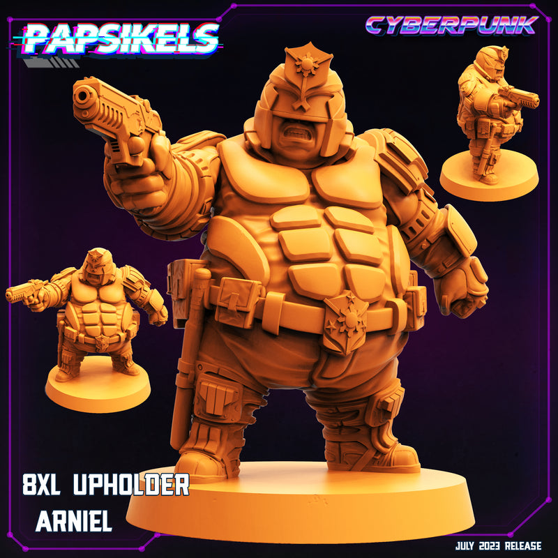 8XL Upholder Miniatures | Cyberpunk | Sci-Fi Miniature | Papsikels