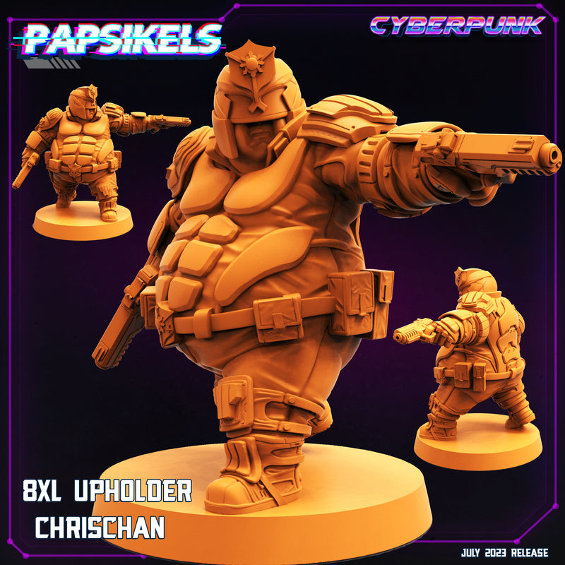 8XL Upholder Miniatures | Cyberpunk | Sci-Fi Miniature | Papsikels